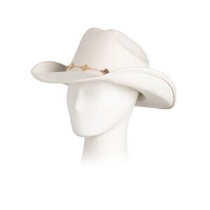 TWIG & ARROW cream Clover Cowboy Hat